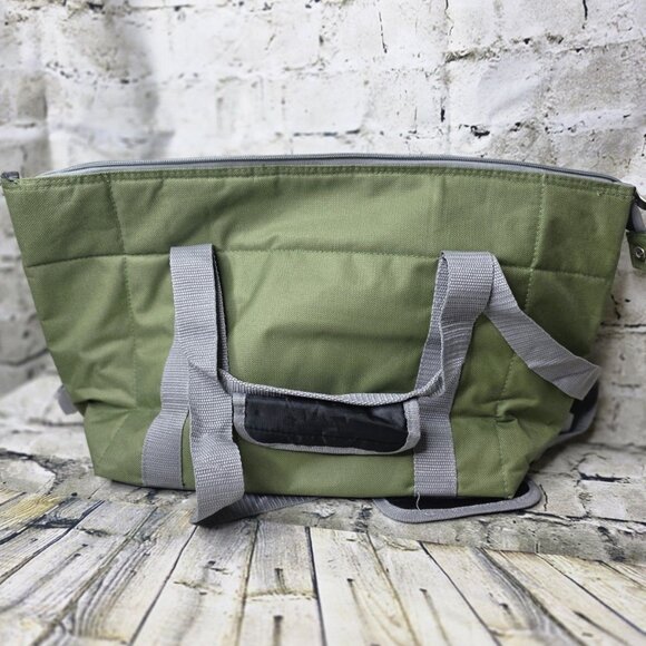 Green Sierra Club Insulated Cooler Bag Tote for Camping Picnic Travel Lunch - Picture 5 of 7